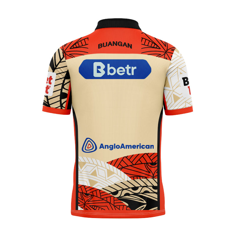 Redcliffe Dolphins 2025 Indigenous Polo Shirt