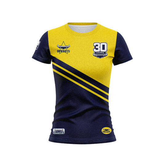 North Queensland Cowboys Women's 30th Anniversary Limited Edition Shirt