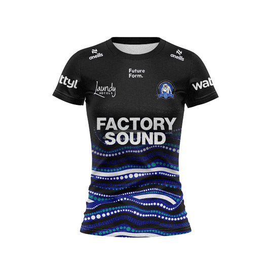 Canterbury Bankstown Bulldogs 2025 Women's Indigenous Training Shirt