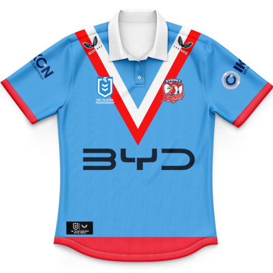 Sydney Roosters 2025 Kids ANZAC Polo Shirt