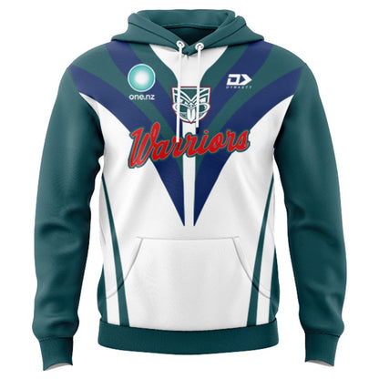 New Zealand Warriors 2025 Dear Warrior Training Hoodie