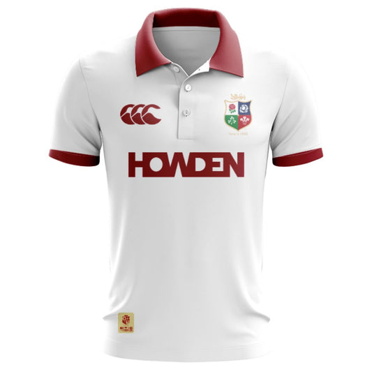 British & Irish Lions 2025 White Training Polo Shirt