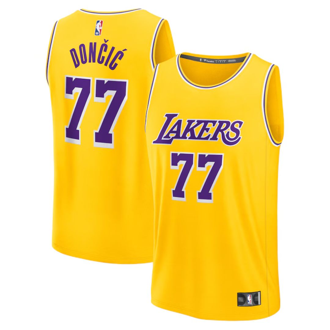 Los Angeles Lakers 2024/25 Luka Dončić #77 Home Jersey