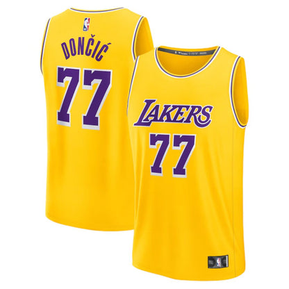 Los Angeles Lakers 2024/25 Luka Dončić #77 Home Jersey