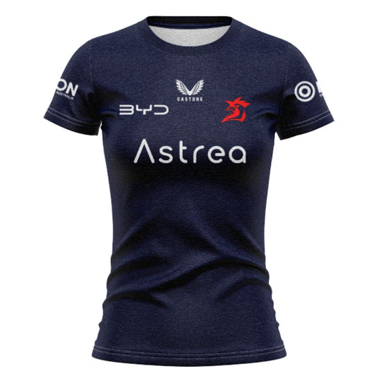 Sydney Roosters 2025 Women's Navy Blue Training Shirt