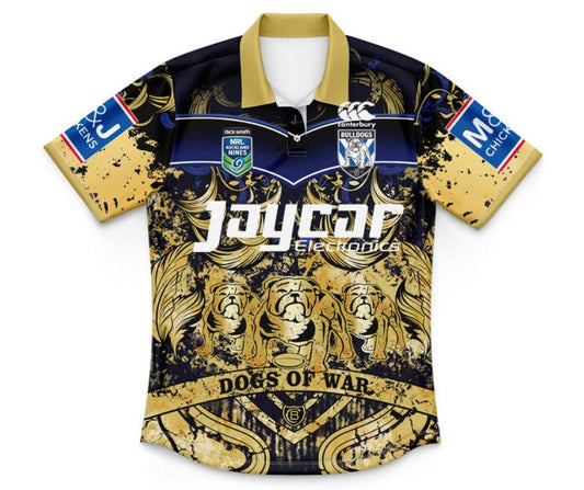 Canterbury Bankstown Bulldogs 2014 Kids Auckland Nines Polo Shirt