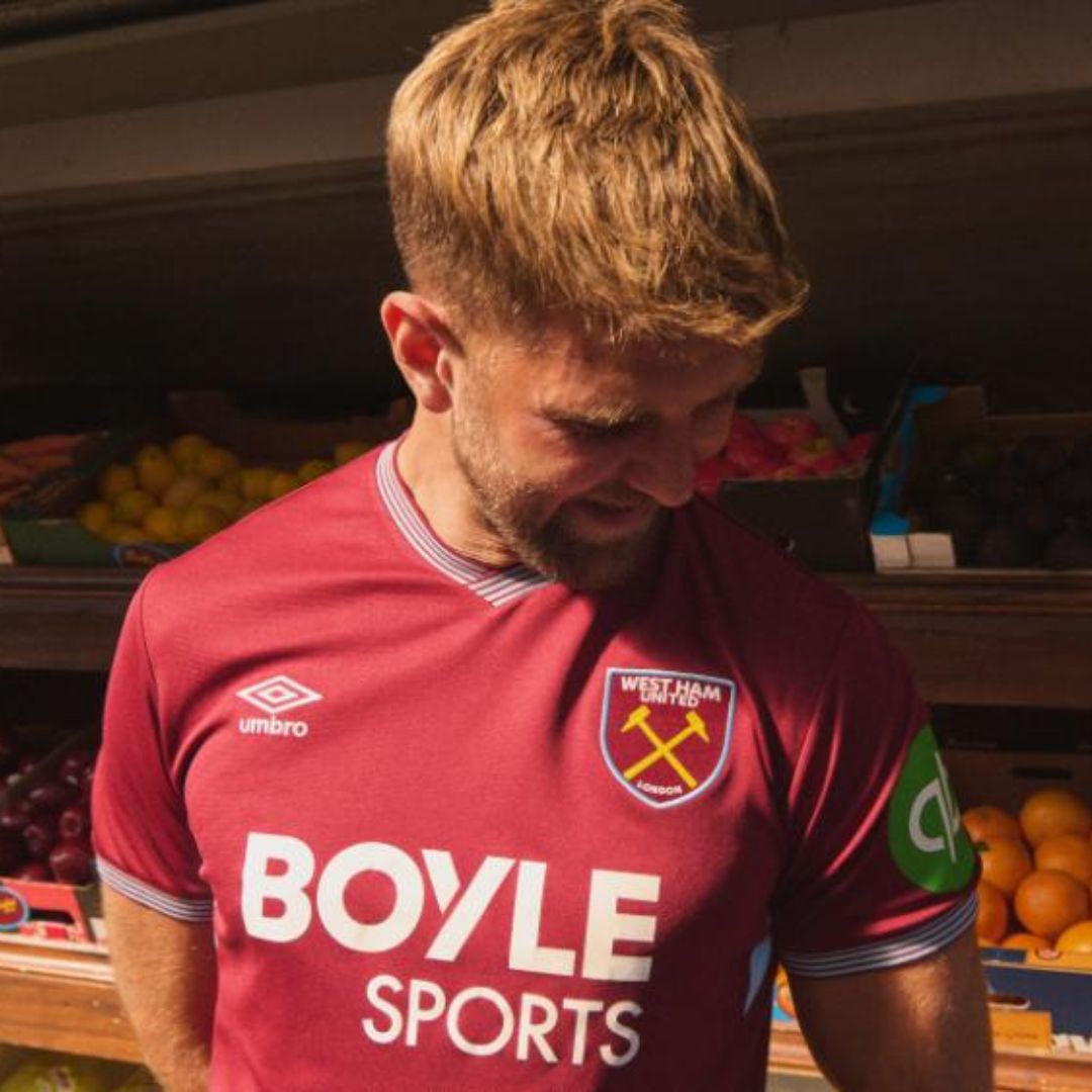 West Ham United 2025/26 Home Jersey Shirt