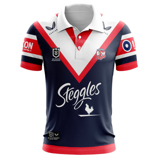 2024 Sydney Roosters Home Polo Shirt