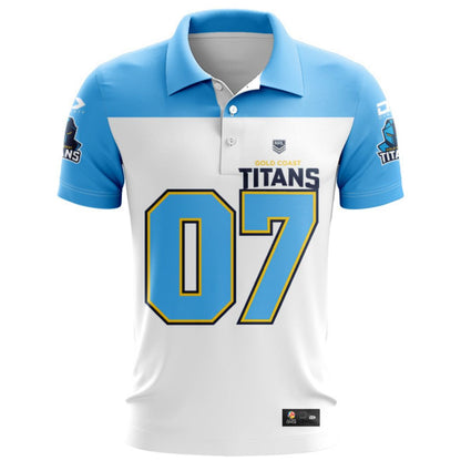 Gold Coast Titans 2026 Gridiron Polo Shirt