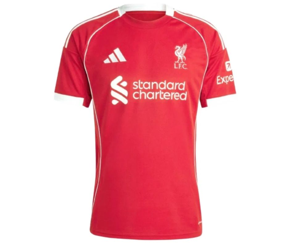 Liverpool 2025/26 Player's Edition Home Jersey Shirt