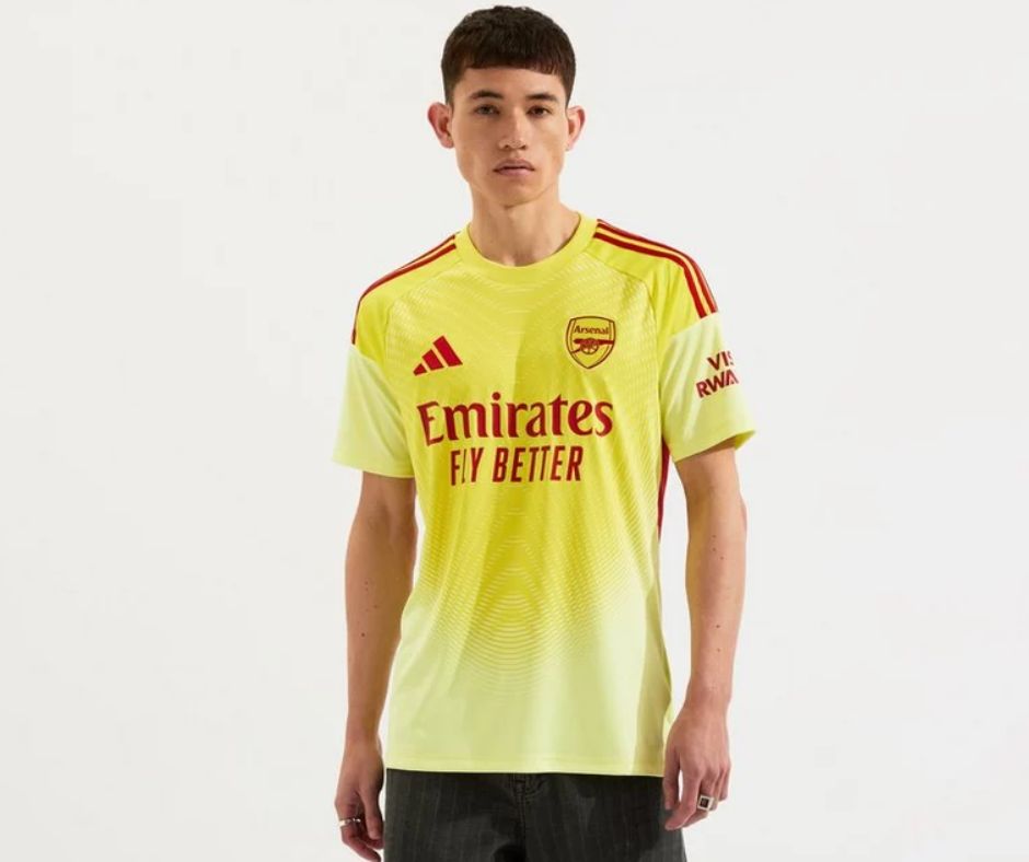 Arsenal Gunners 2025/26 Raya # 22 Goalkeeper Jersey Shirt
