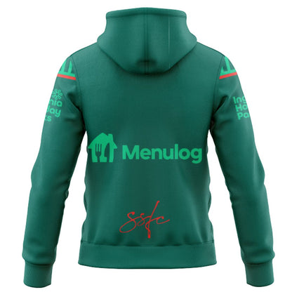 South Sydney Rabbitohs 2025 Captains Run Hoodie with Zipper