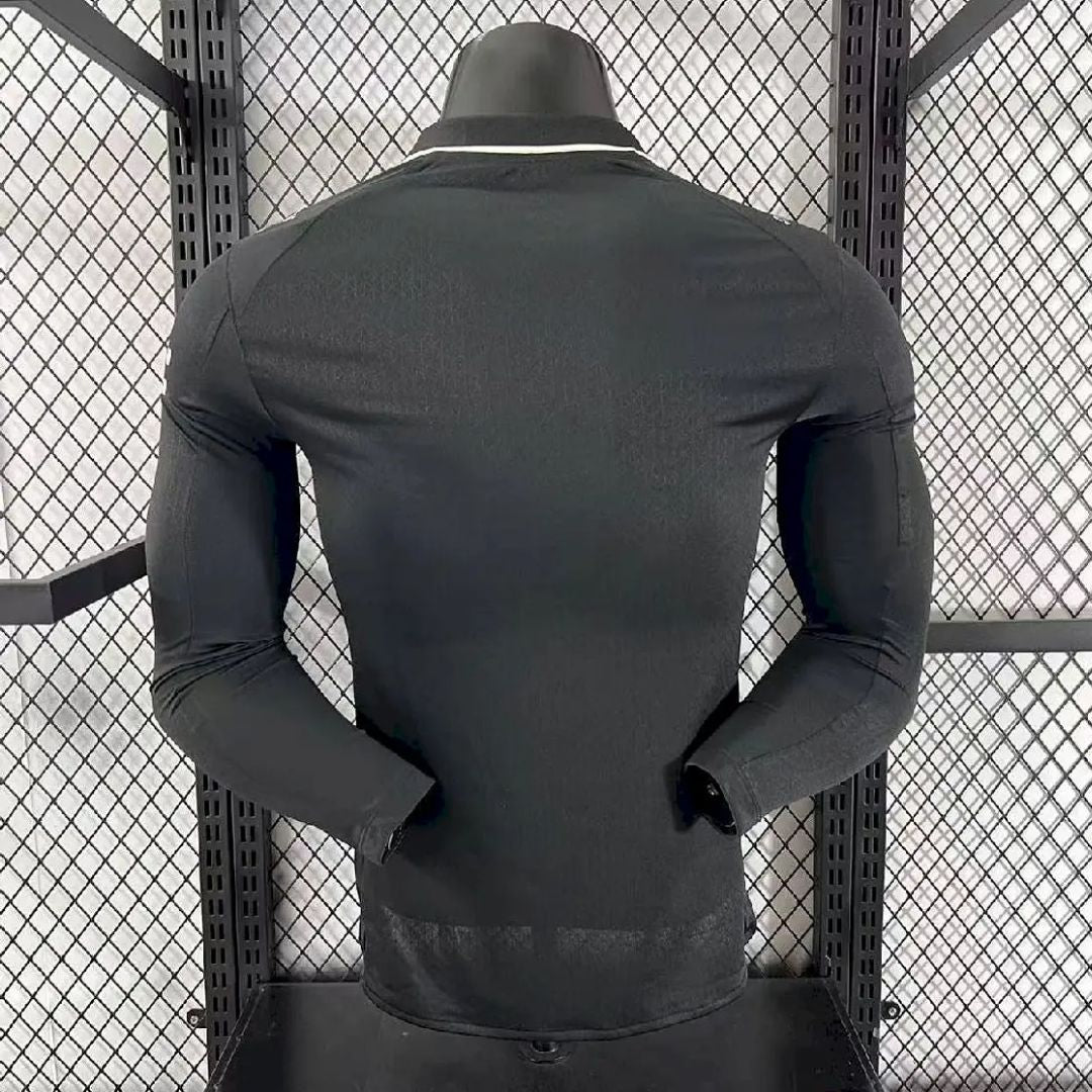 Manchester City 2025/26 Player's Edition Long Sleeve Away Jersey Shirt