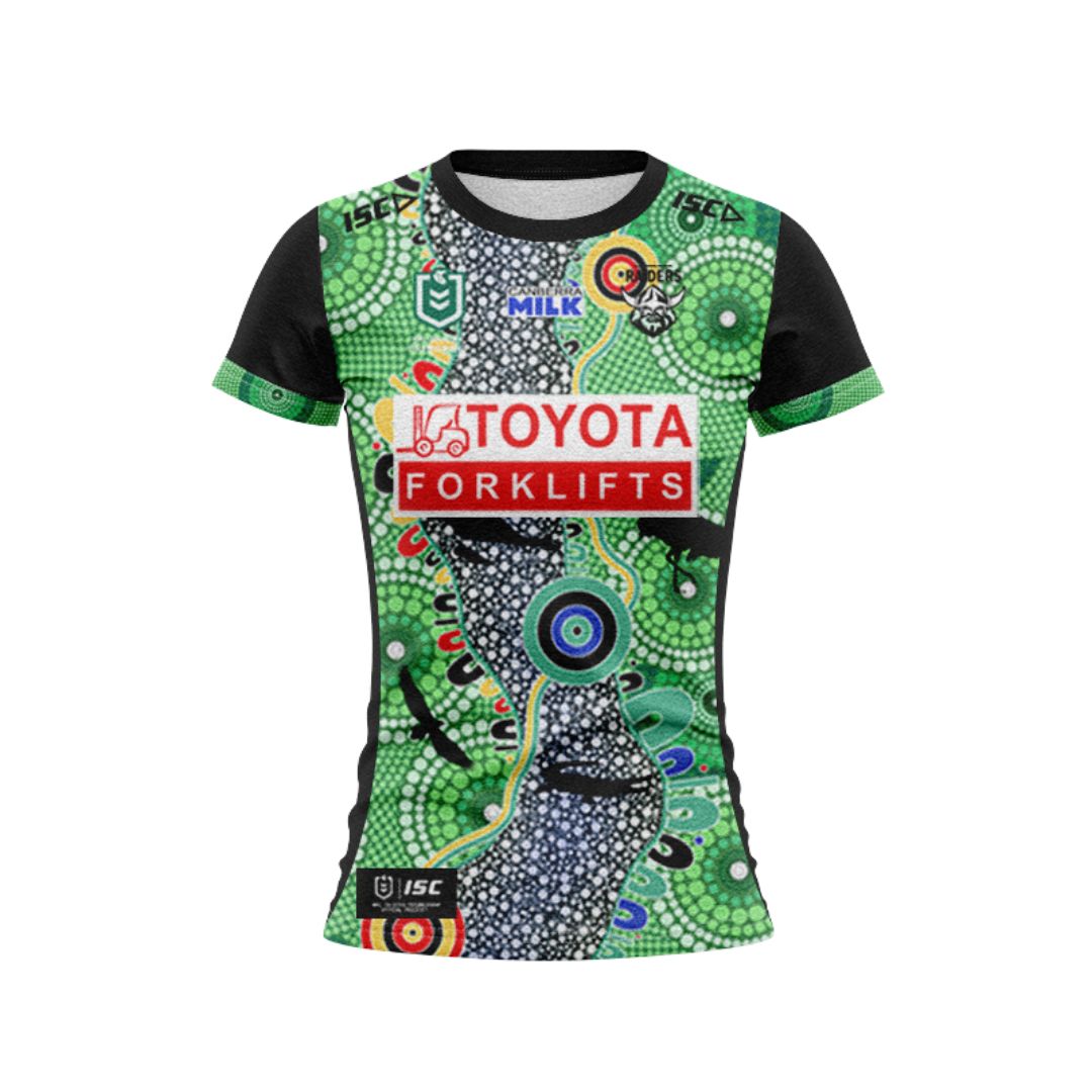 Canberra Raiders 2024 Women's Indigenous Shirt