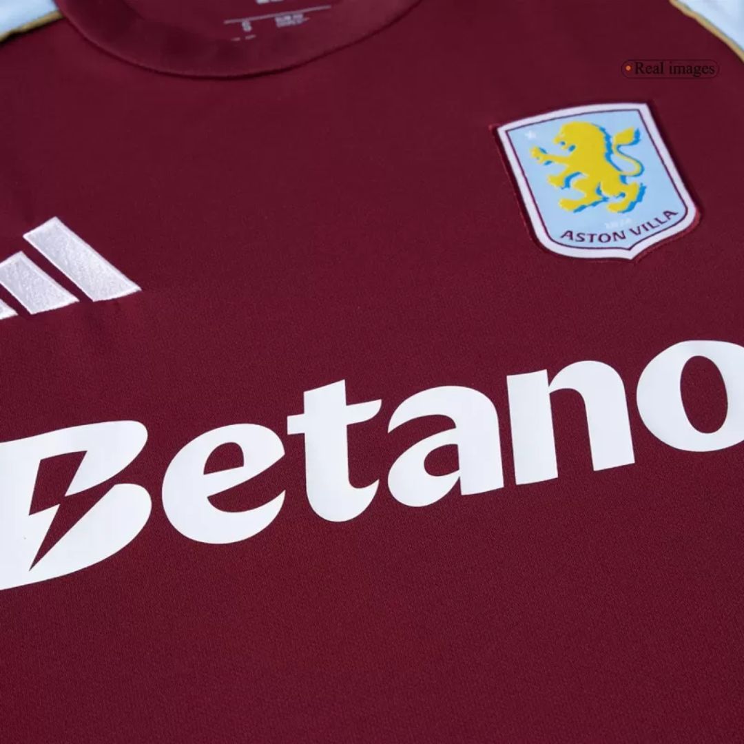 Aston Villa 2025/26 Home Jersey Shirt