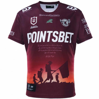 2023 Manly Warringah Sea Eagles ANZAC Jersey