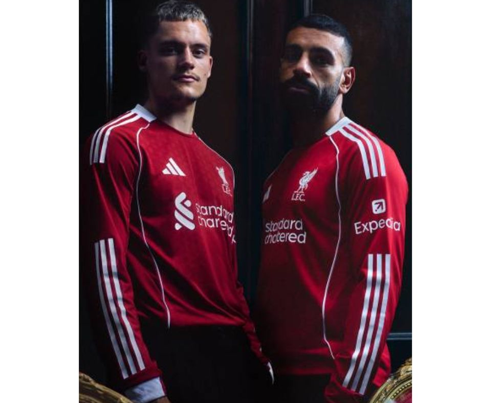 Liverpool 2025/26 Player's Edition Long Sleeve Home Jersey Shirt