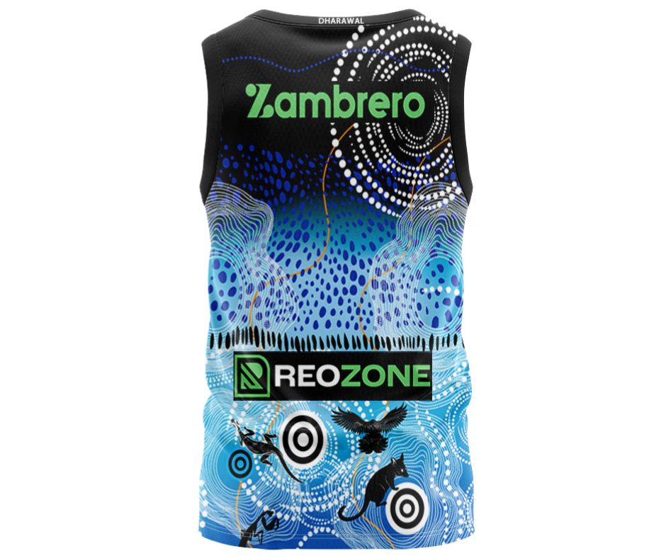 Cronulla Sutherland Sharks 2025 Indigenous Singlet