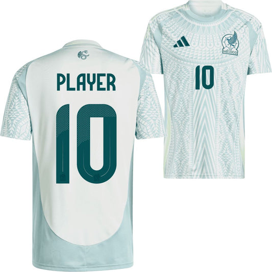 Mexico 2024 Away Jersey Shirt (Add Your Own Name & Number)