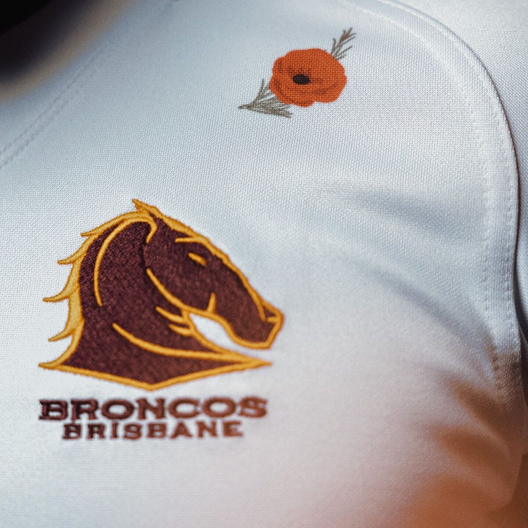 2024 Brisbane Broncos ANZAC Jersey