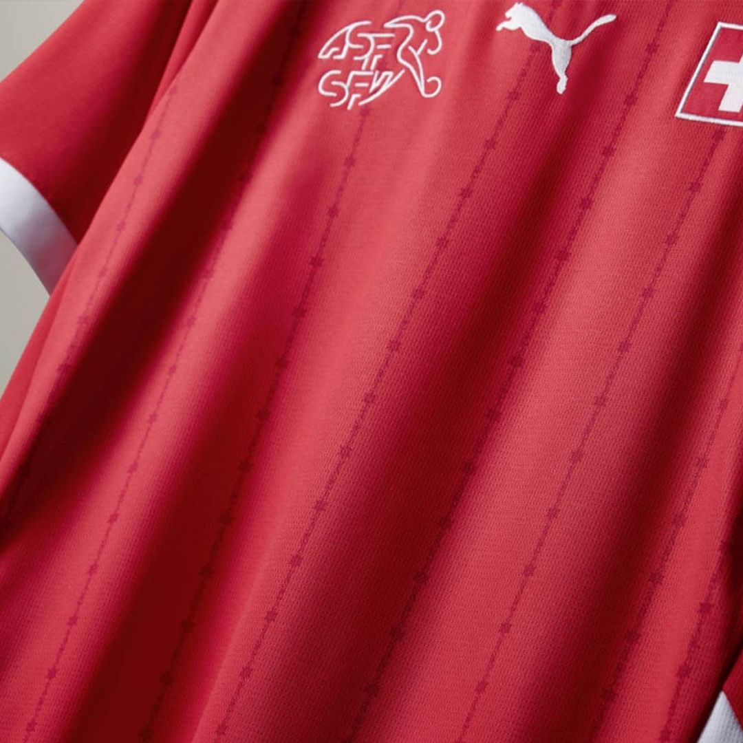 Switzerland Euro 2024 Home Jersey Shirt