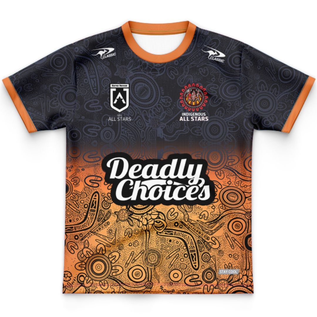 Indigenous All Stars 2025 Kids Training Jersey