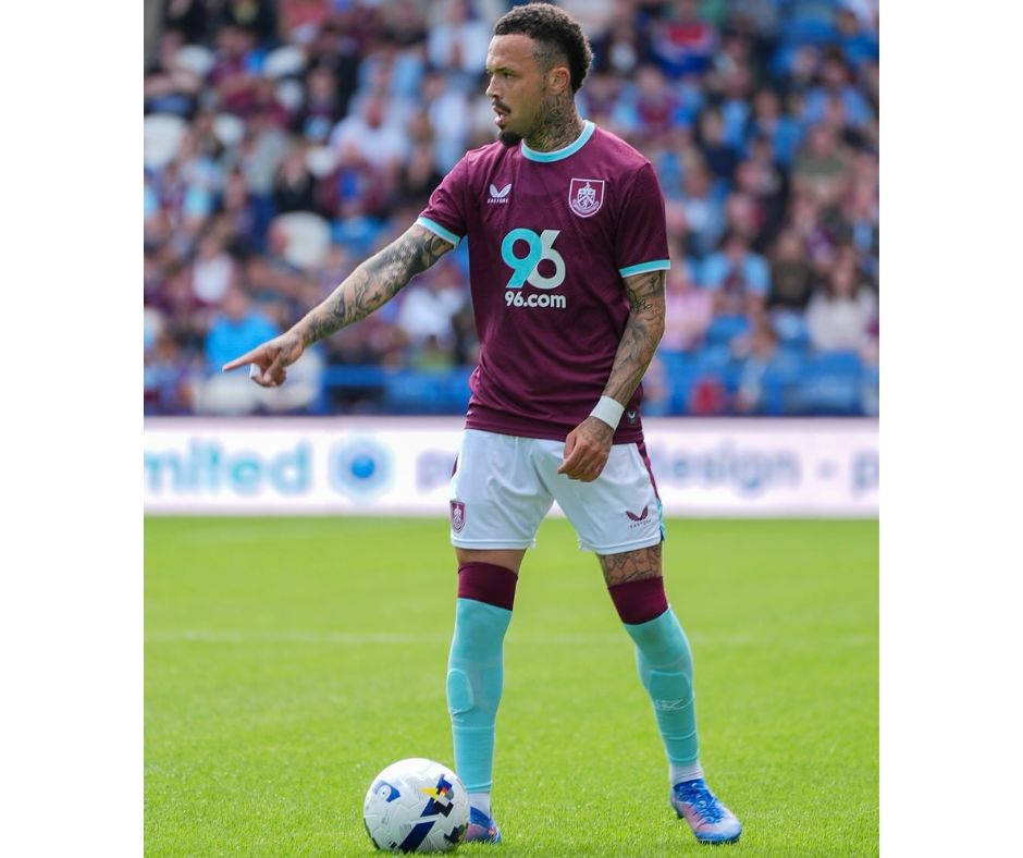 Burnley 2025/26 Home Jersey Shirt
