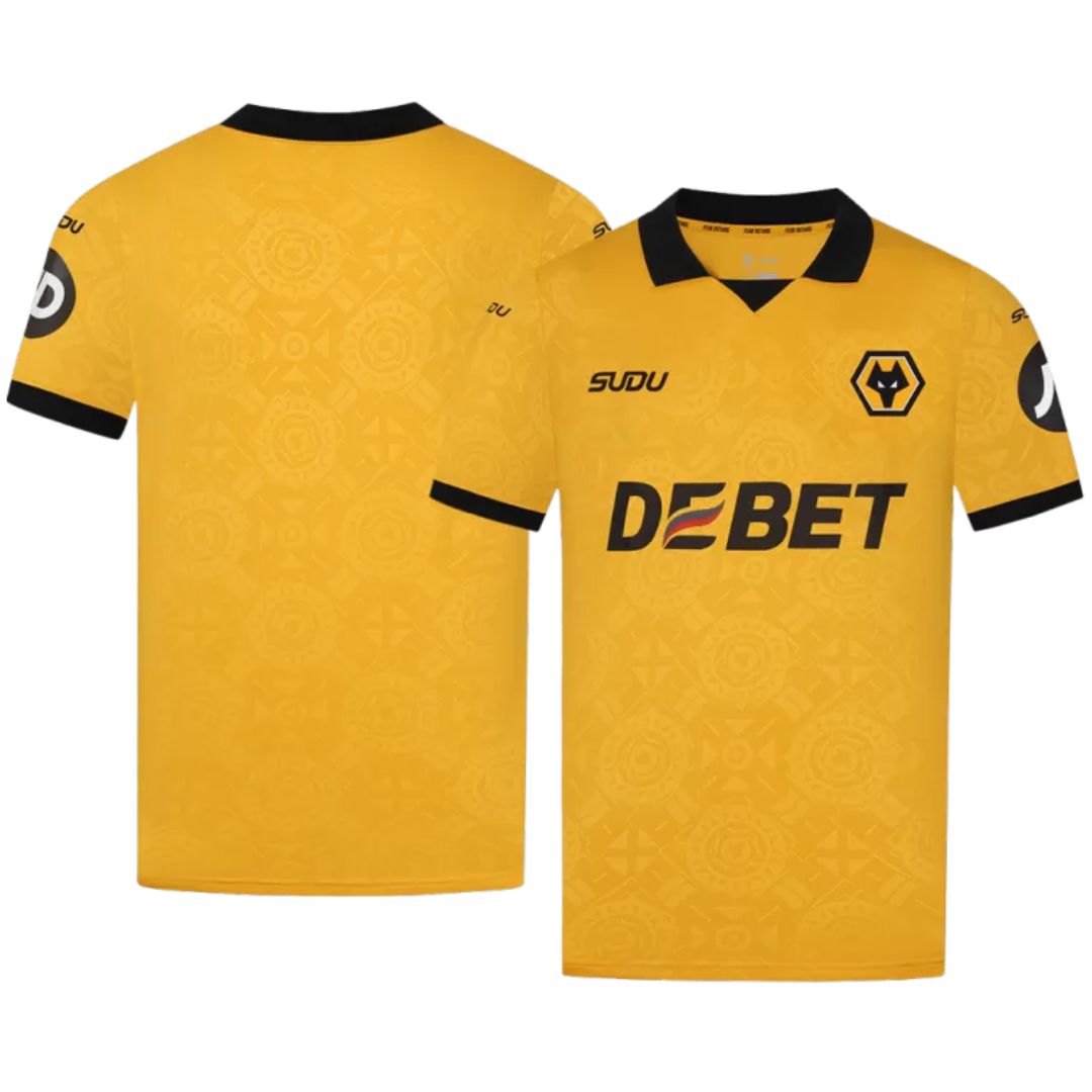 Wolverhampton Wanderers 2025/26 Home Jersey Shirt