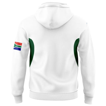 South Africa Springboks 2025 Away Stadium Hoodie with Zipper