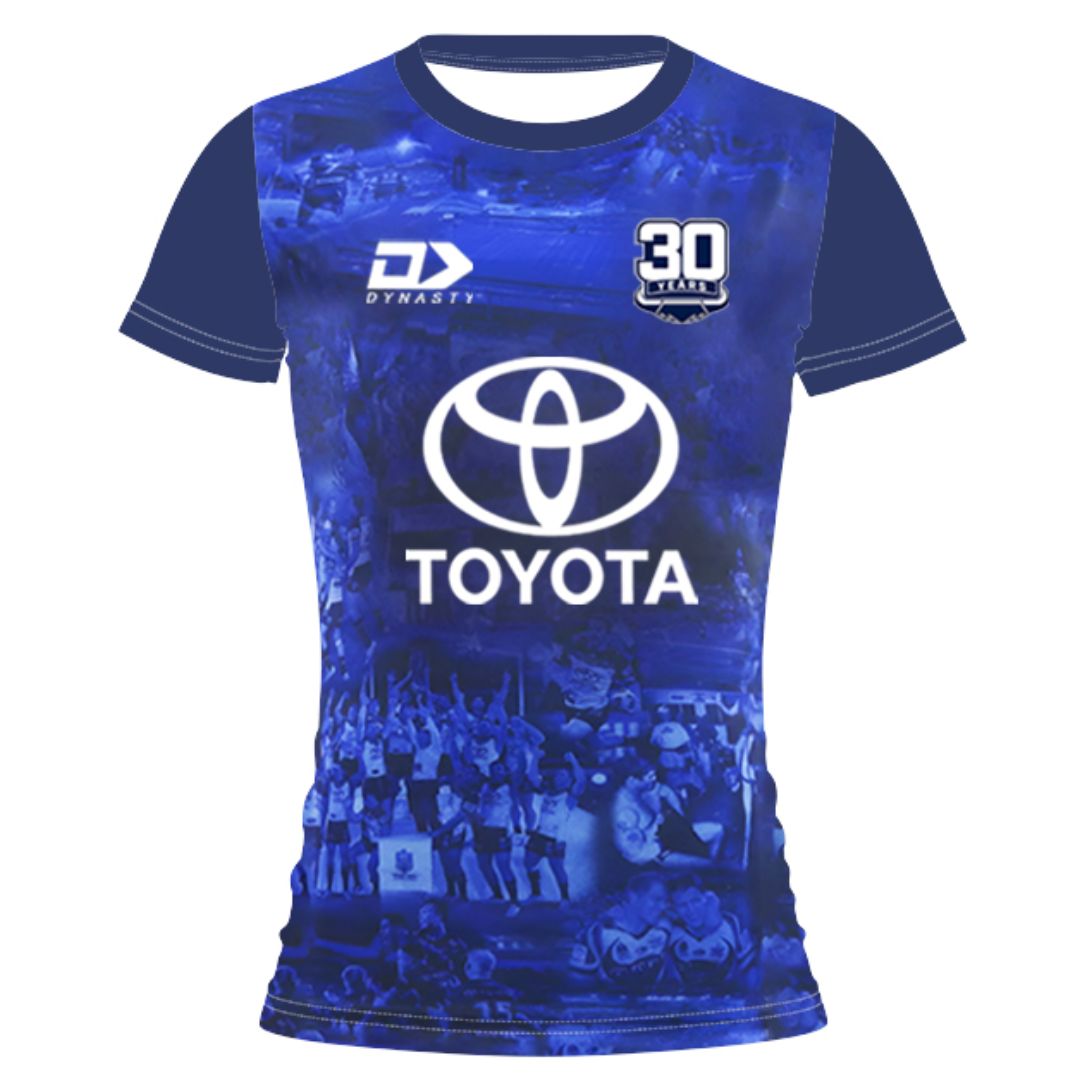 North Queensland Cowboys 2025 Women's Warm Up Shirt