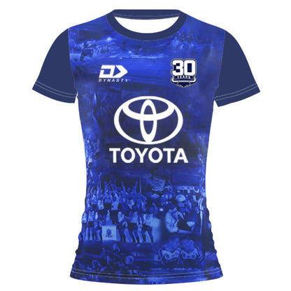 North Queensland Cowboys 2025 Women's Warm Up Shirt