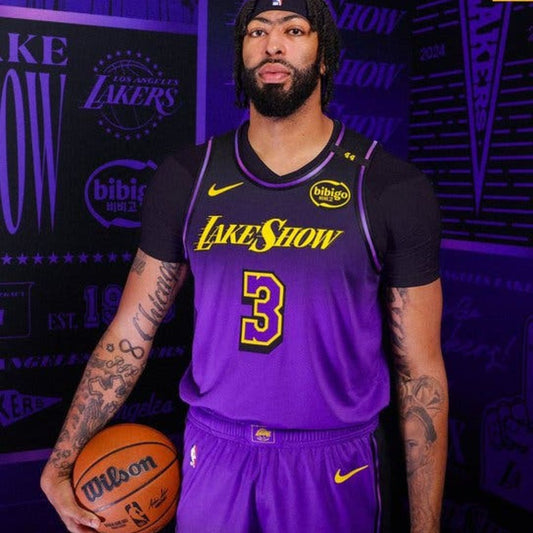 Los Angeles Lakers 2024/25 City Edition Anthony Davis #3 Jersey