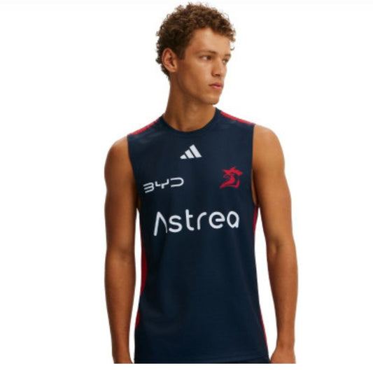 Sydney Roosters 2026 Navy Blue Training Singlet