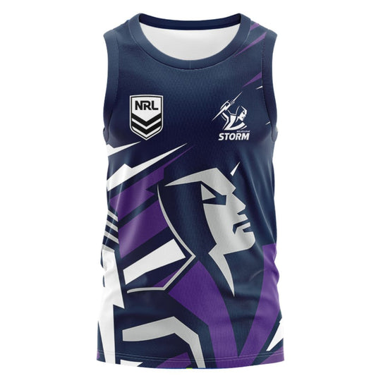 Melbourne Storm 2024 Ignition Fishing Singlet