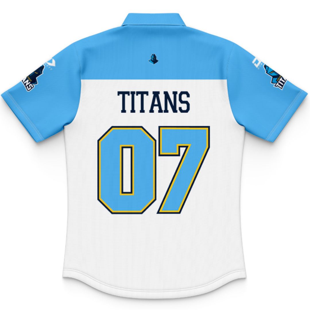 Gold Coast Titans 2026 Kids Gridiron Polo Shirt