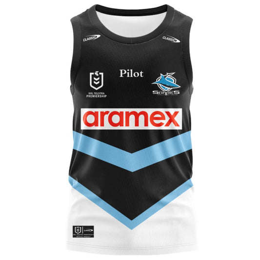 Cronulla Sutherland Sharks 2026 Away Singlet