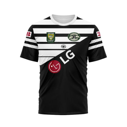 Western Suburbs Magpies 1997 Retro Home Jersey