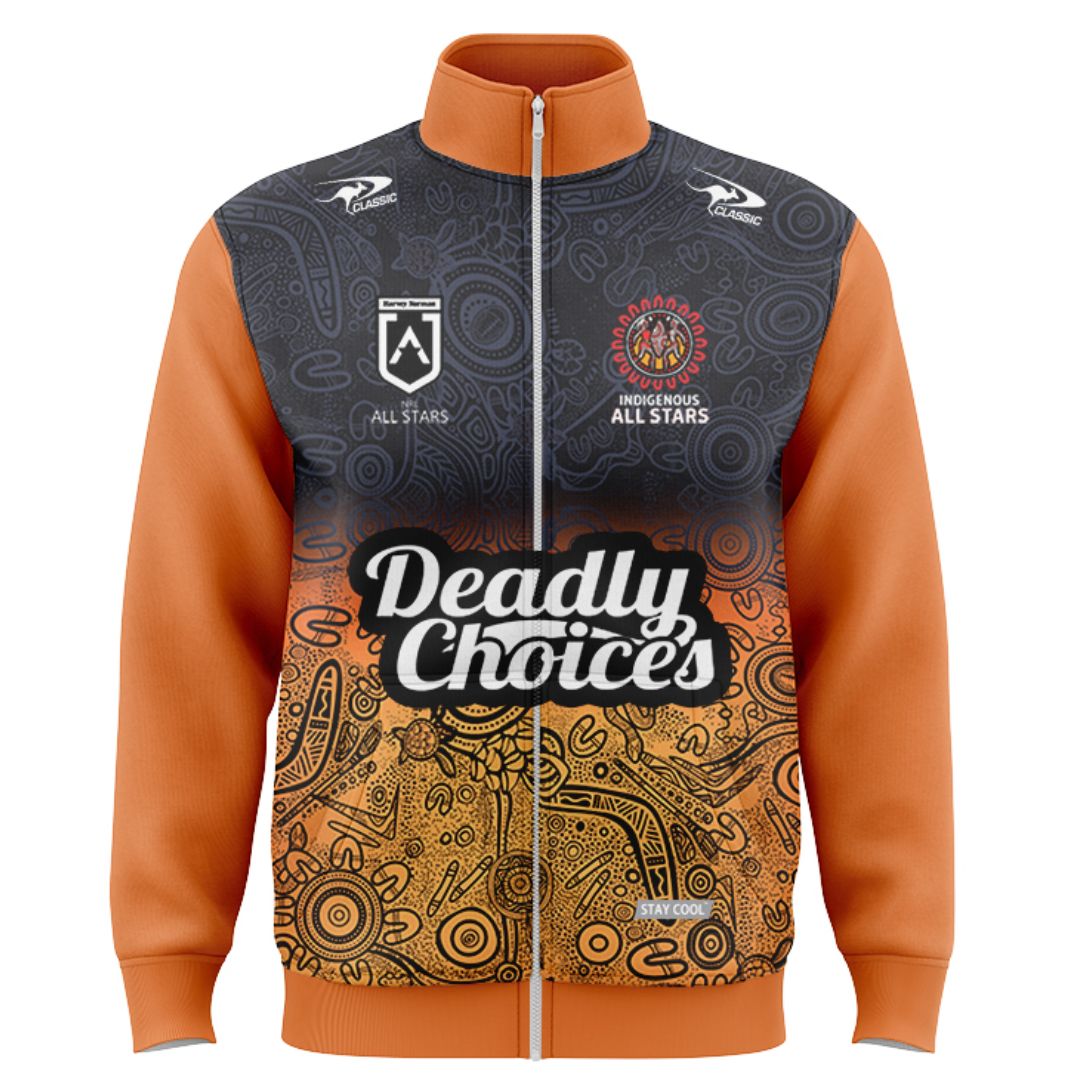 Indigenous All Stars 2025 Training Jacket with Zipper