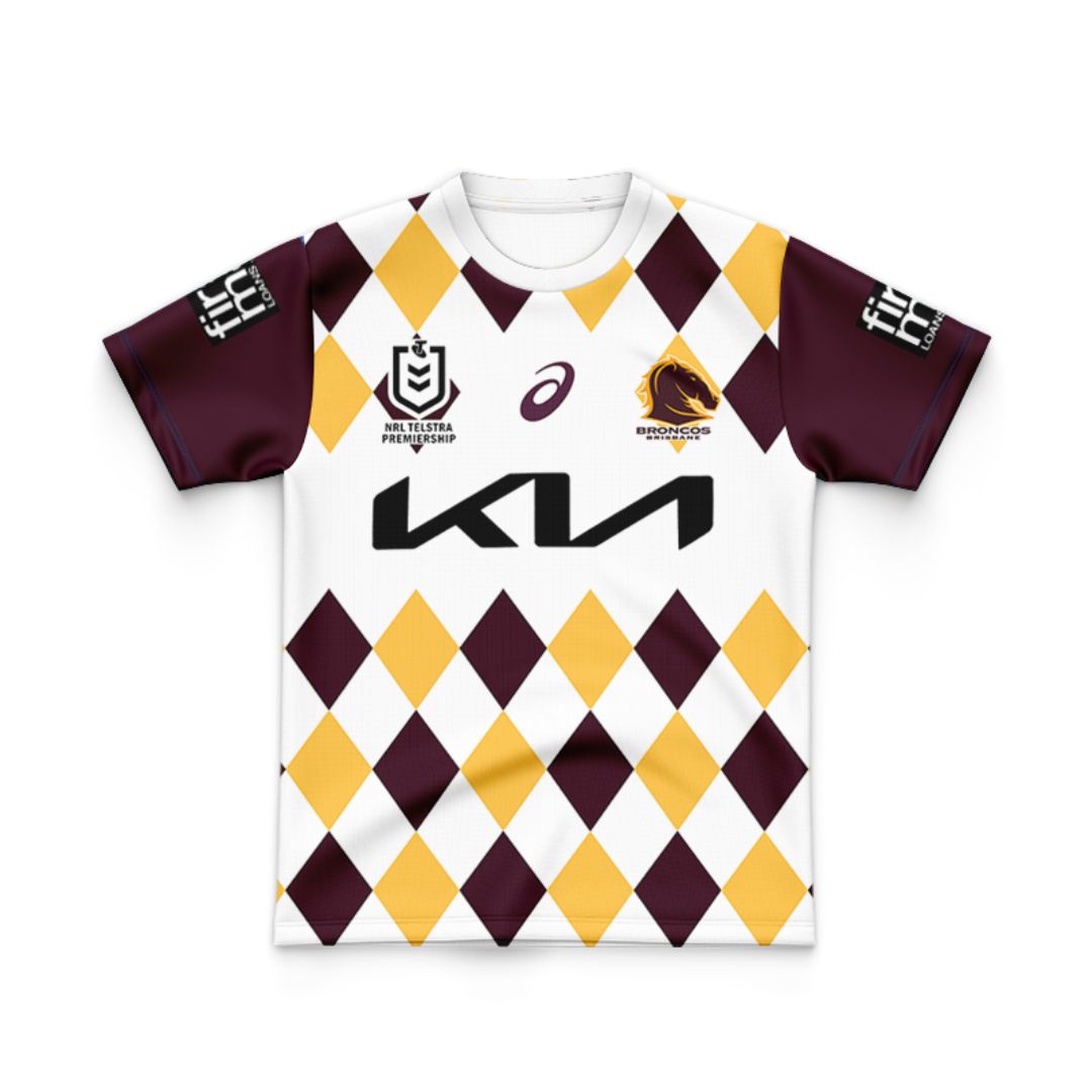 Brisbane Broncos 2024 Kids Heritage Jersey