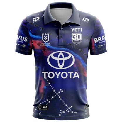North Queensland Cowboys 2025 Indigenous Polo Shirt