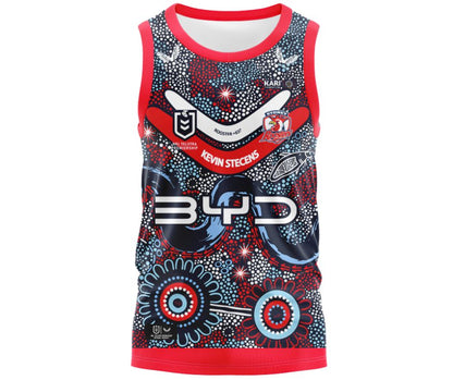 Sydney Roosters 2025 Indigenous Singlet