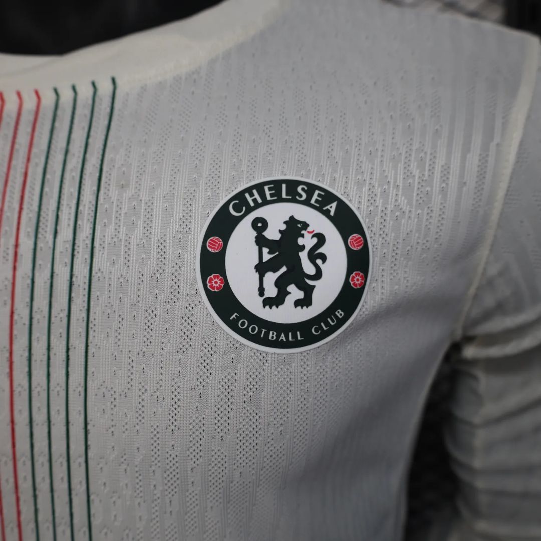 Chelsea 2025/26 Player's Edition Long Sleeve Away Jersey Shirt