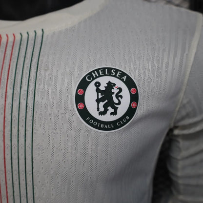 Chelsea 2025/26 Player's Edition Long Sleeve Away Jersey Shirt