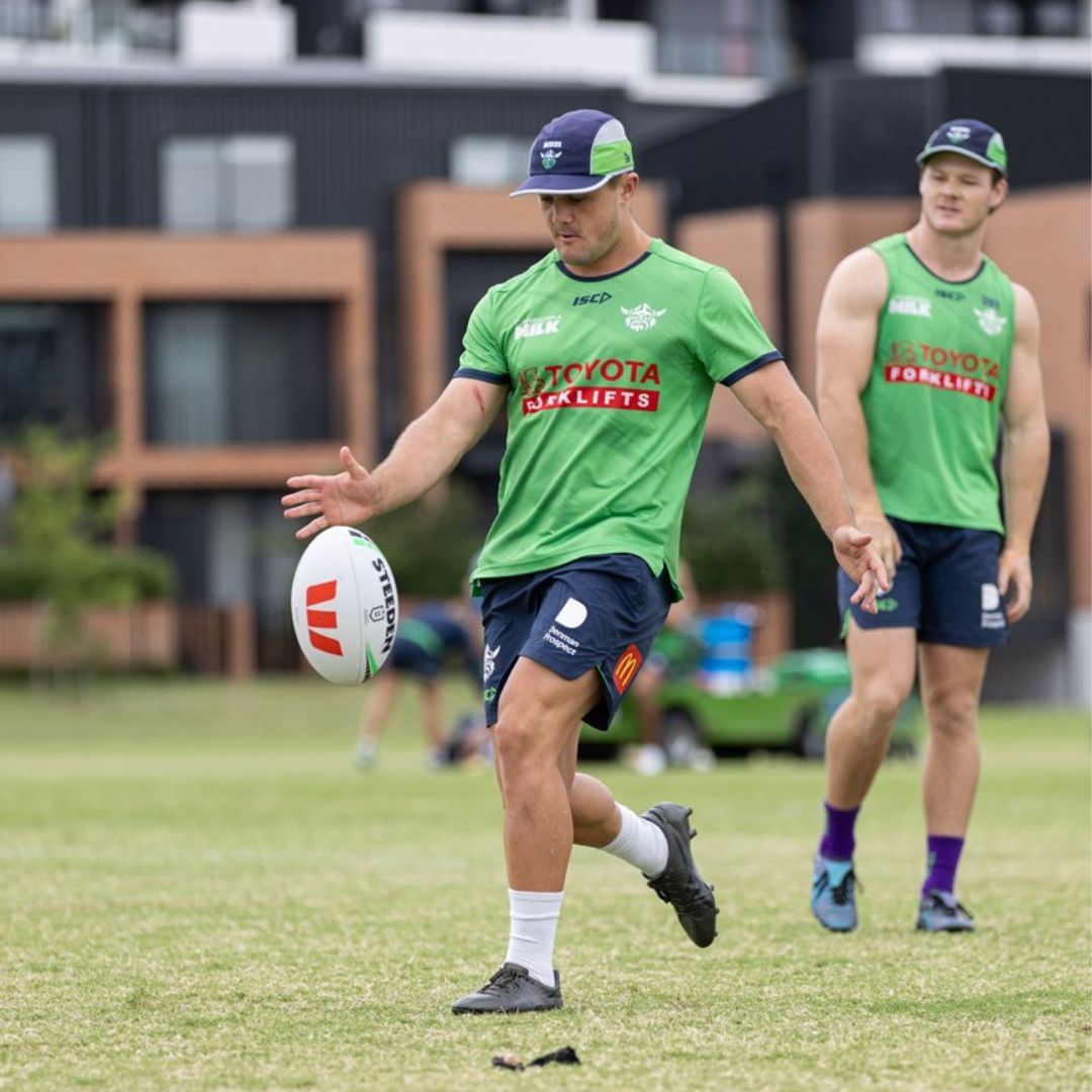 Canberra Raiders 2024 Green Training Shirt