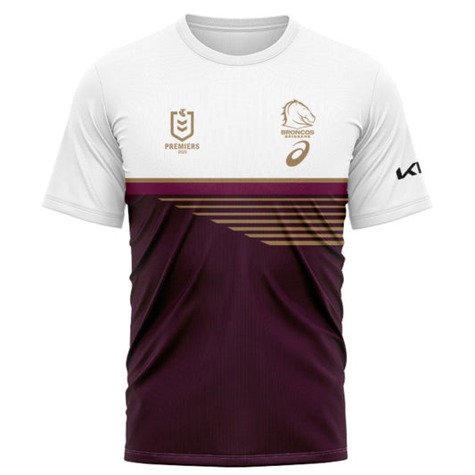 Brisbane Broncos 2025 Premiers Shirt - Maroon