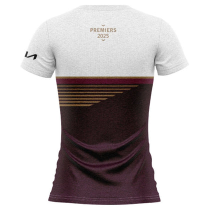 Brisbane Broncos 2025 Women's Premiers Shirt - Maroon