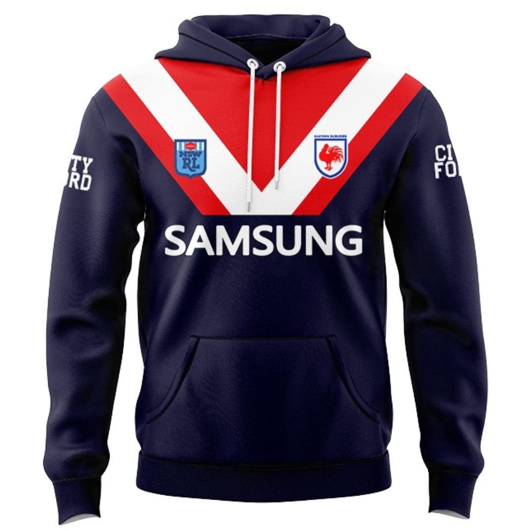 Sydney Roosters Retro Hoodie