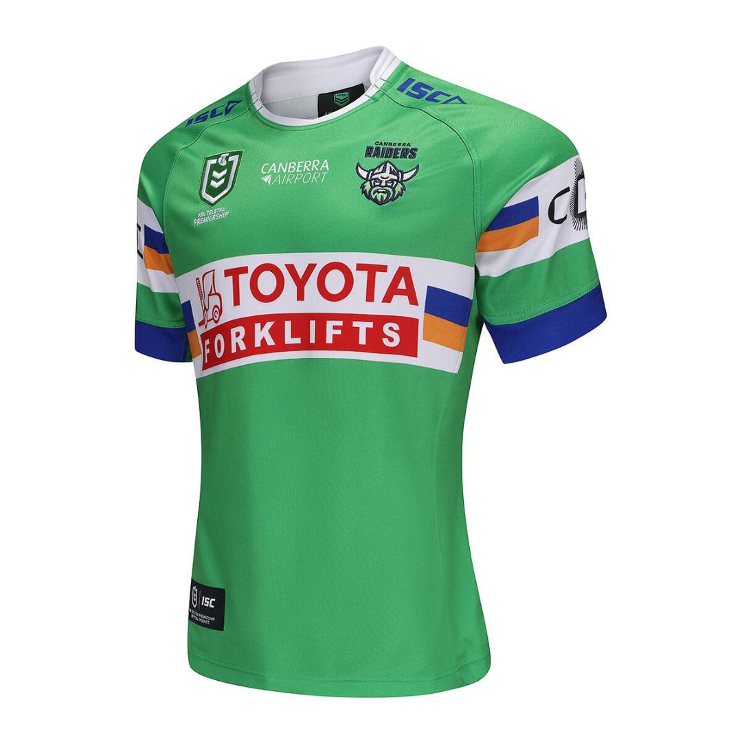 Canberra Raiders 2025 Home Jersey