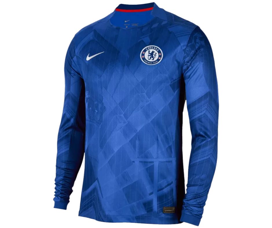 Chelsea 2025/26 Long Sleeve Home Jersey Shirt