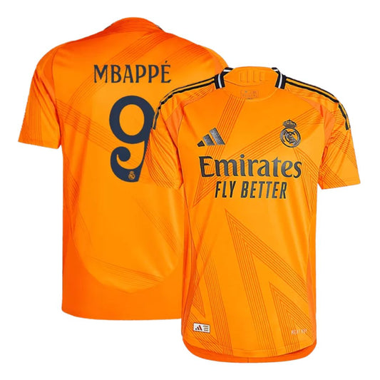 Real Madrid 2024/25 Mbappé #9 Away Jersey Shirt